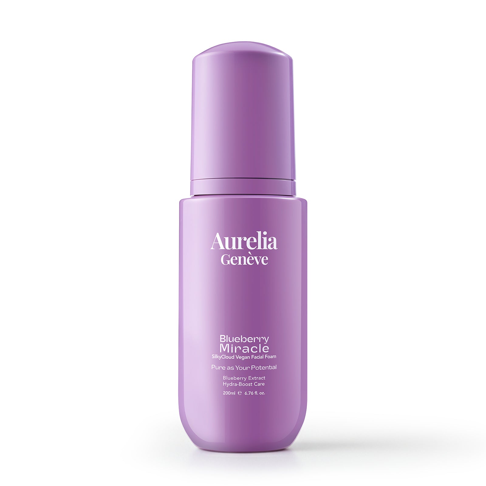 Blueberry Miracle - SilkyCloud Vegan Facial Foam – Aurelia Genève