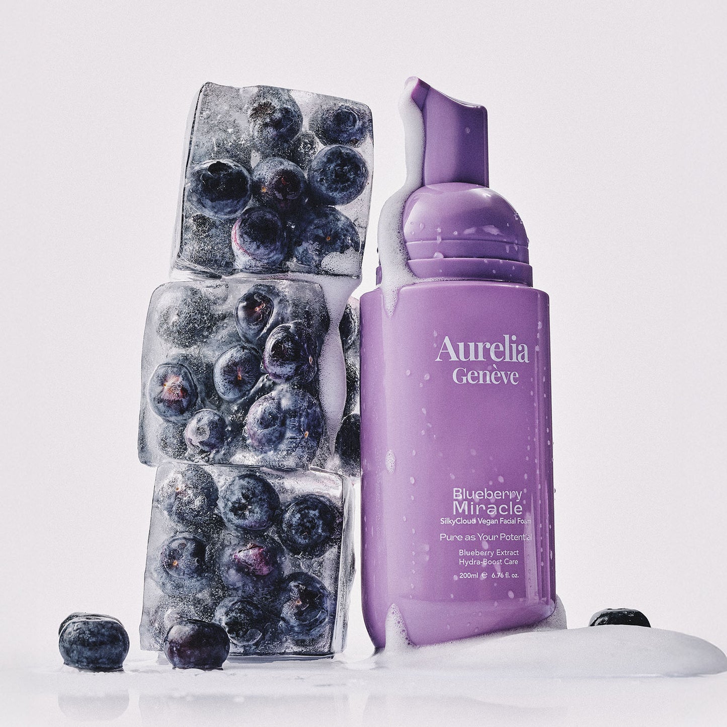 Blueberry Miracle - Silkycloud Vegan Facial Foam