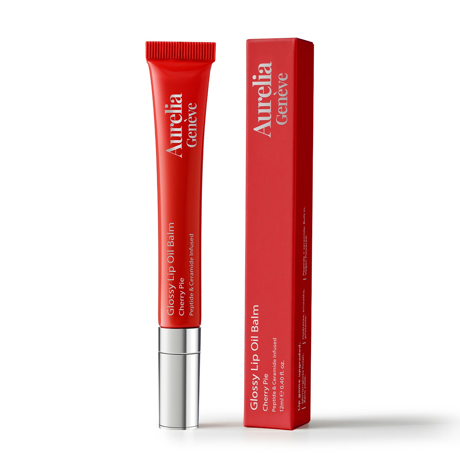 Aurelia Geneve Glossy Lip Oil Balm - Cherry Pie – Aurelia Genève