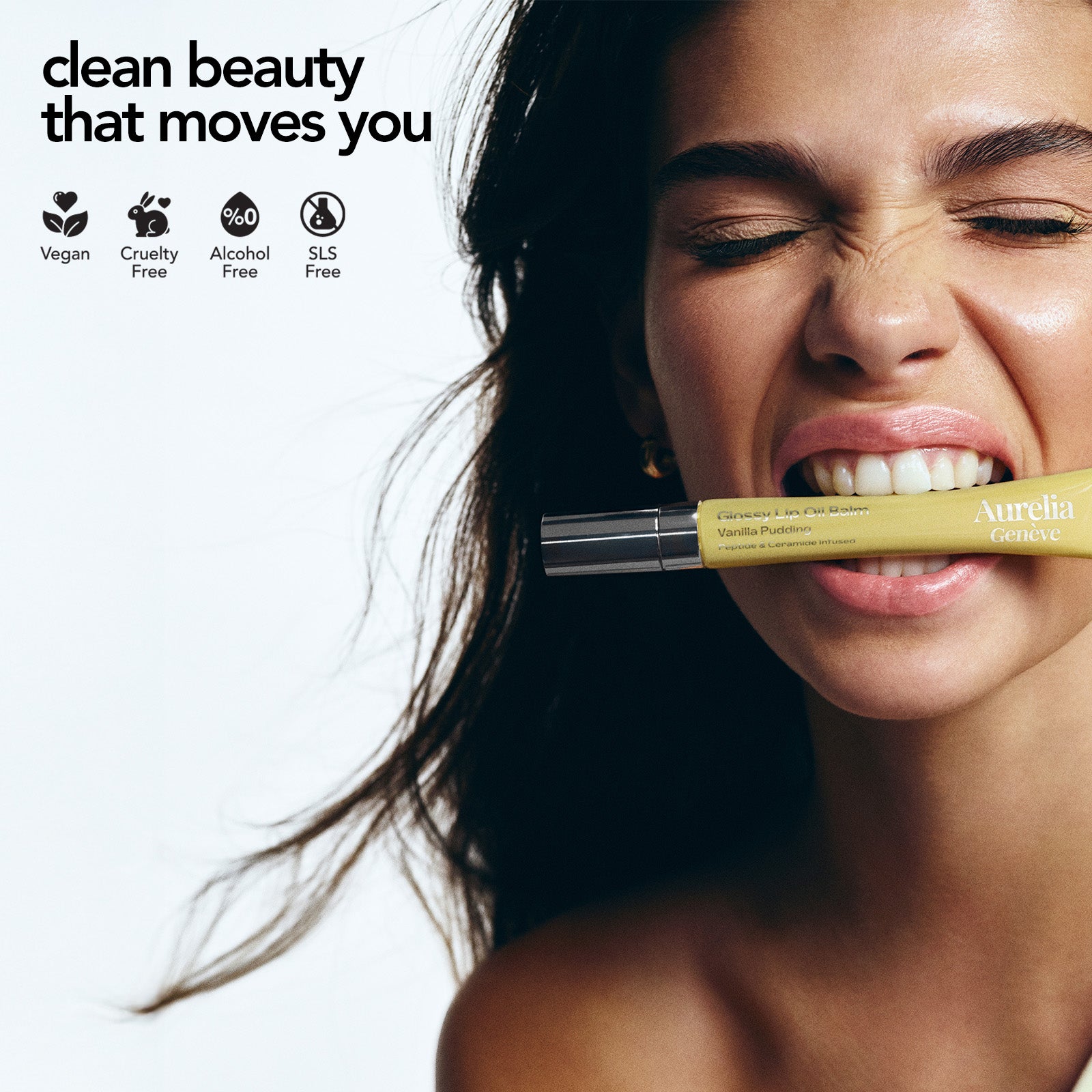 Aurelia Geneve Glossy Lip Oil Balm - Marshmallow – Aurelia Genève